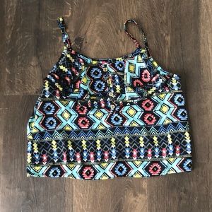 Fun patterned top